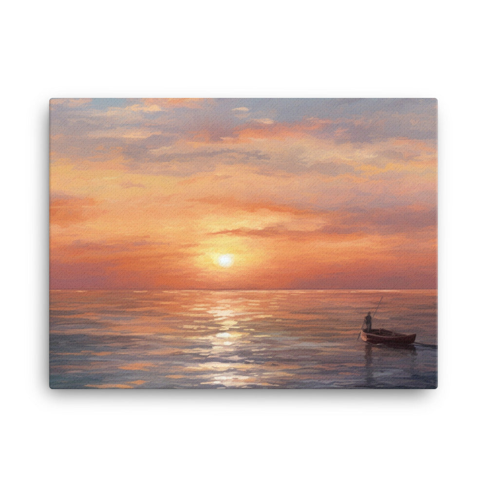Serenity at Sea - Canvas