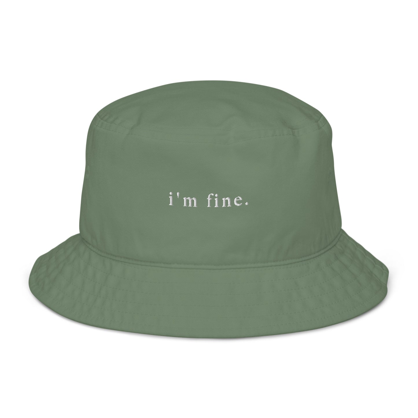Organic Bucket Hat - Fine, But Not Really