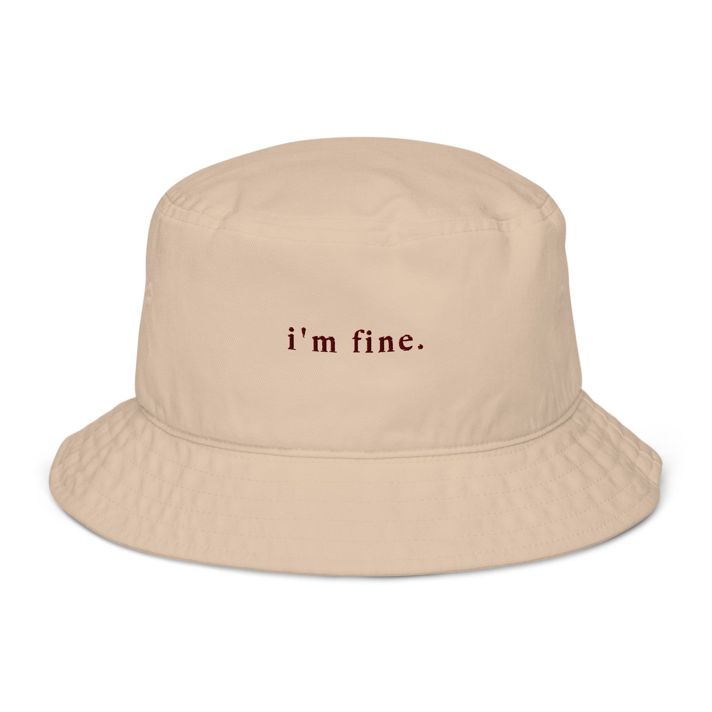 Organic Bucket Hat - Fine, But Not Really