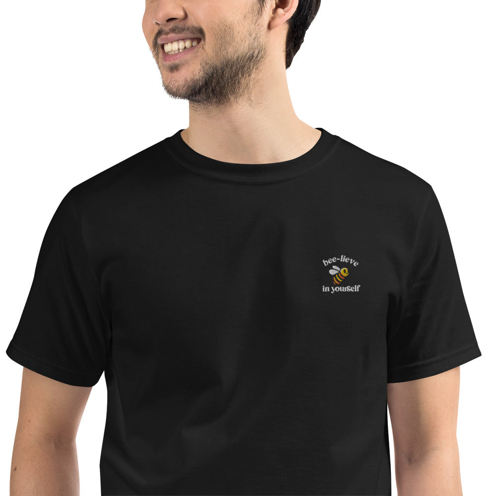 Unisex Organic T-Shirt - Bee-lieve In Yourself