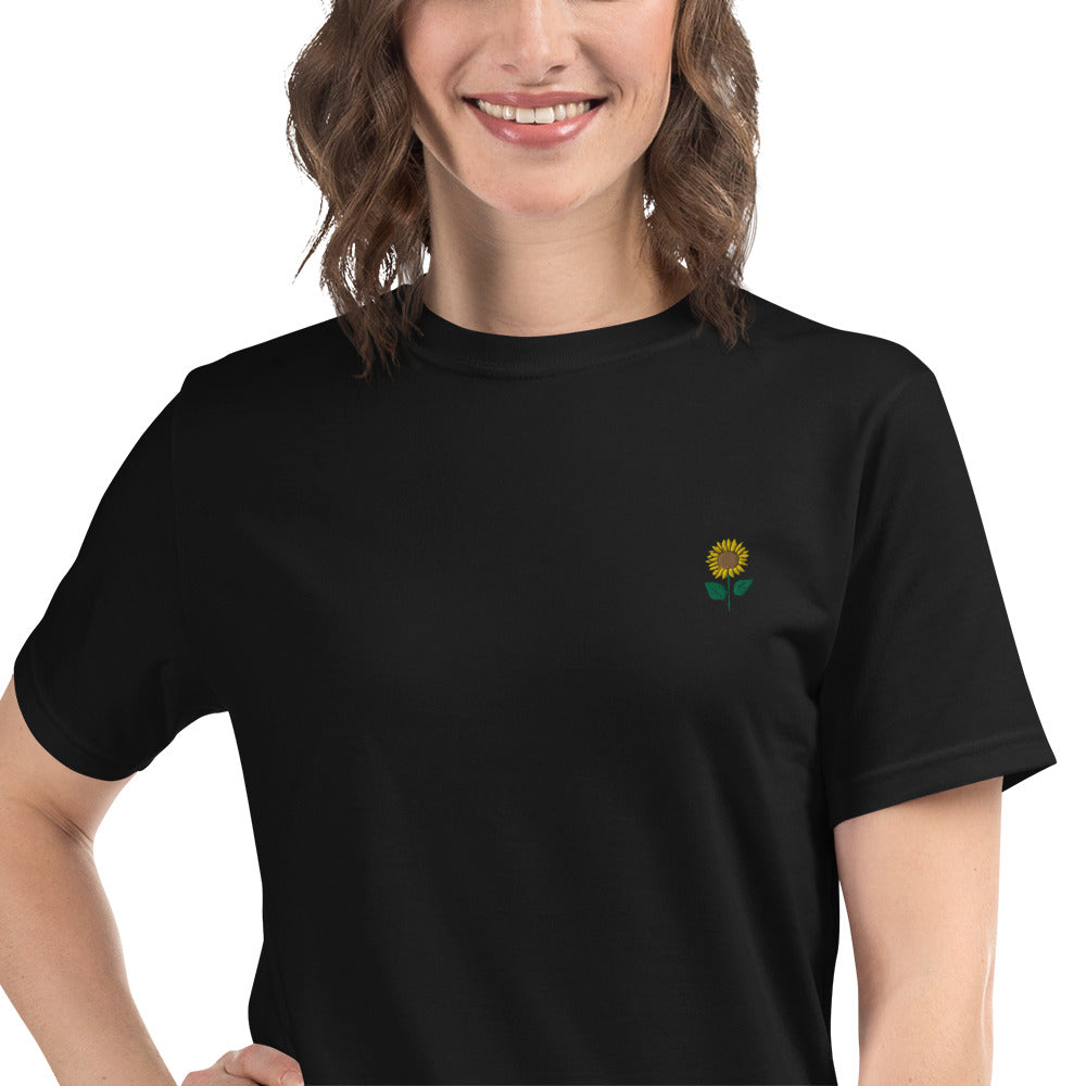 Unisex Organic T-shirt - Sunflower Fields