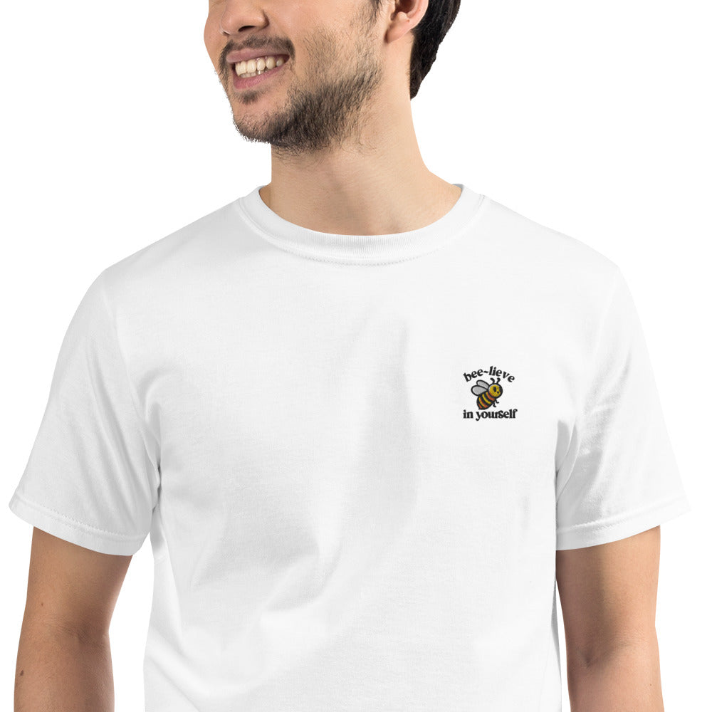 Unisex Organic T-Shirt - Bee-lieve In Yourself