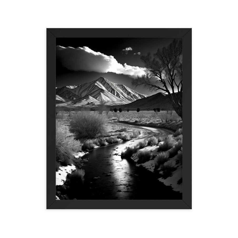 River Valley Serenity - Framed Poster