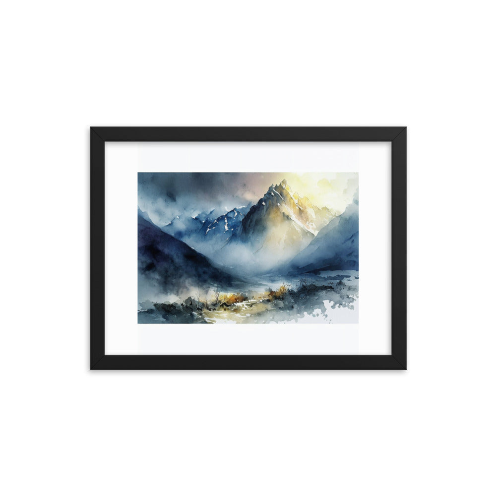 Serene Horizon - Framed Poster
