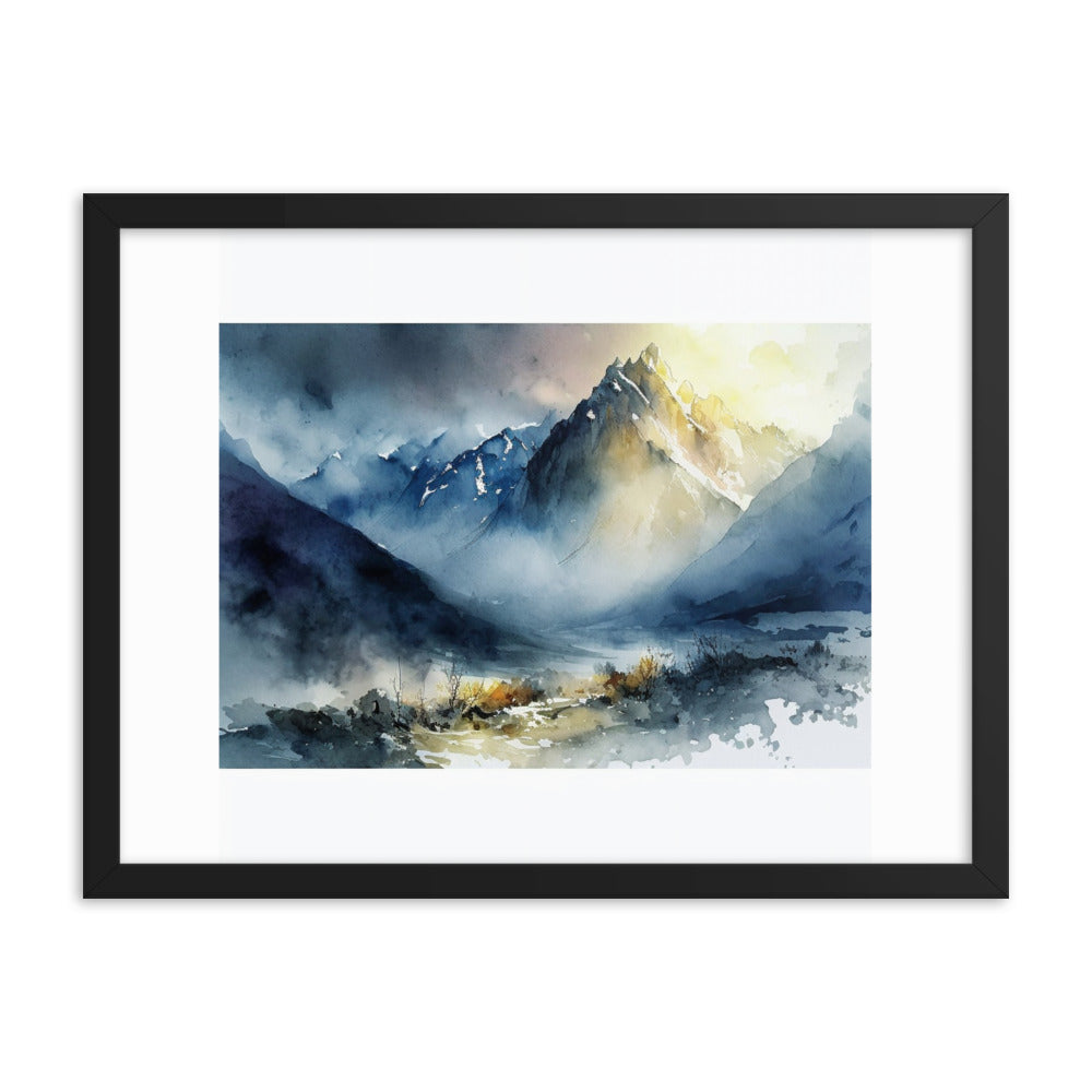 Serene Horizon - Framed Poster