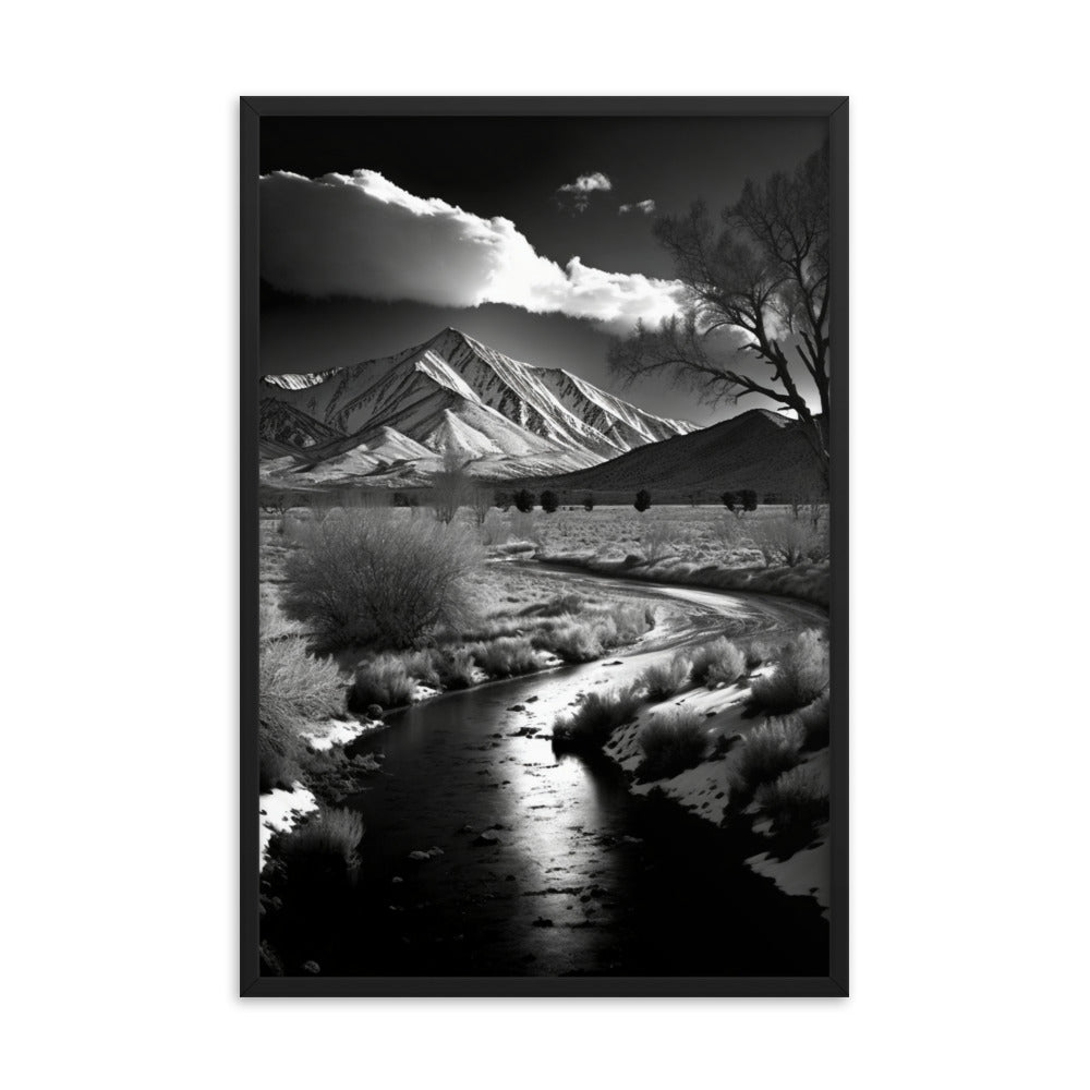 River Valley Serenity - Framed Poster