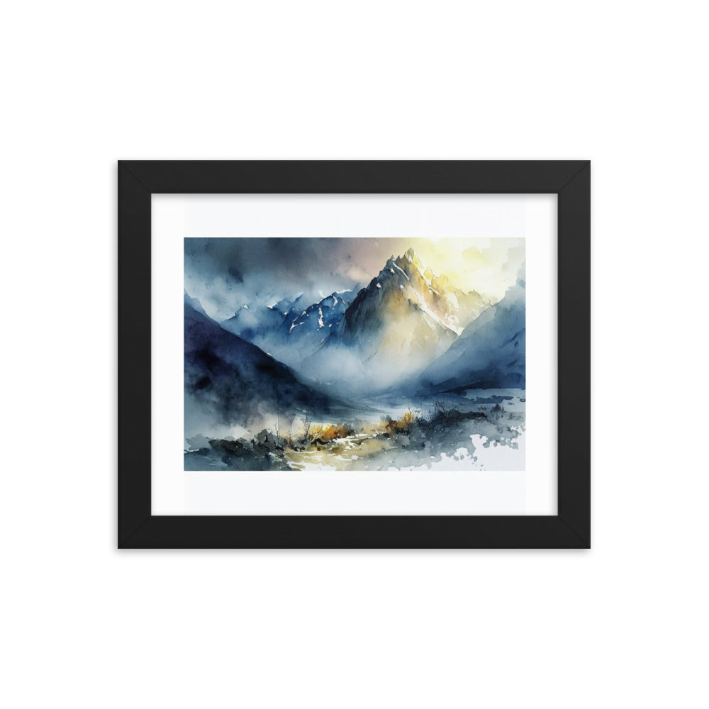 Serene Horizon - Framed Poster