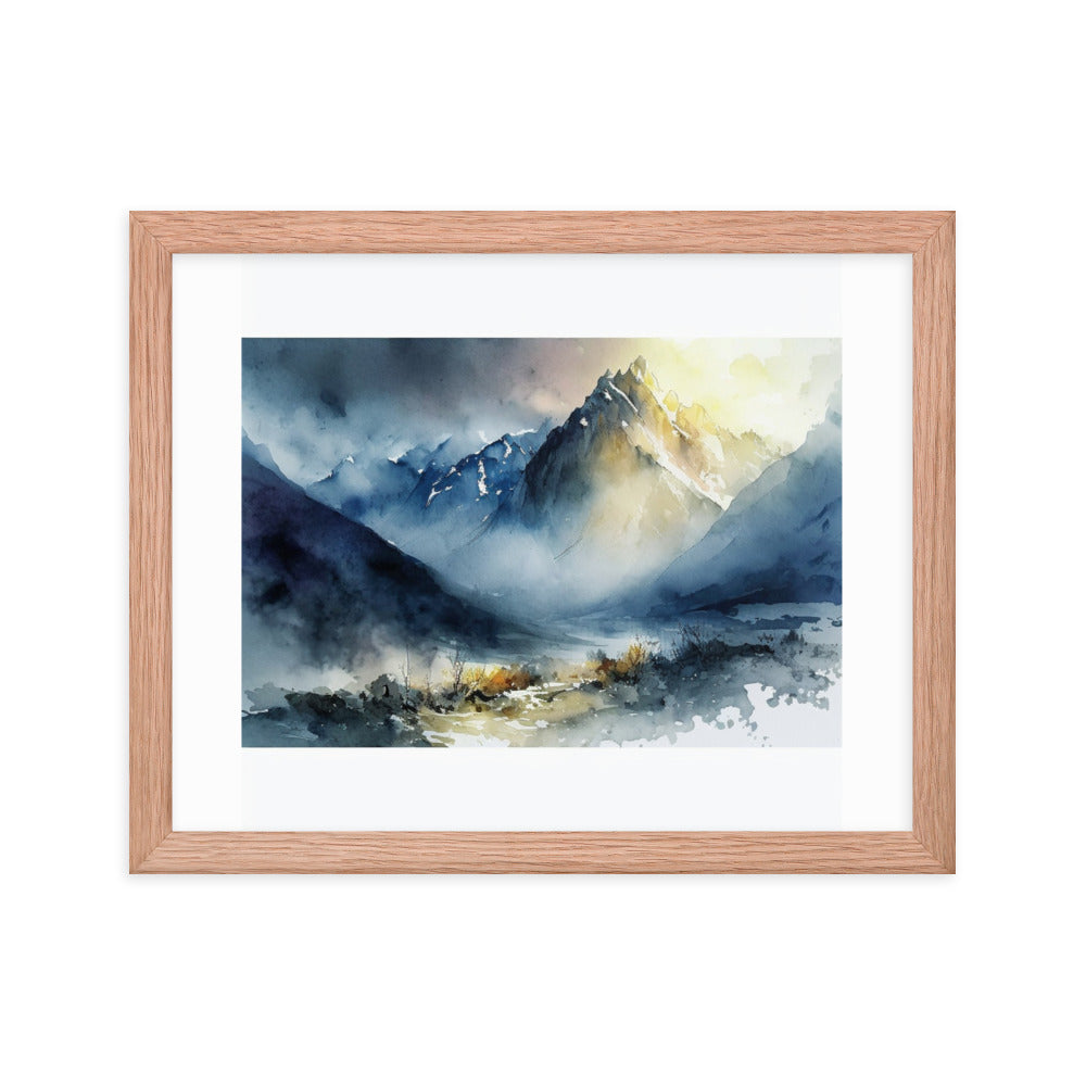 Serene Horizon - Framed Poster