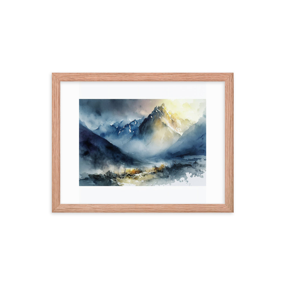 Serene Horizon - Framed Poster