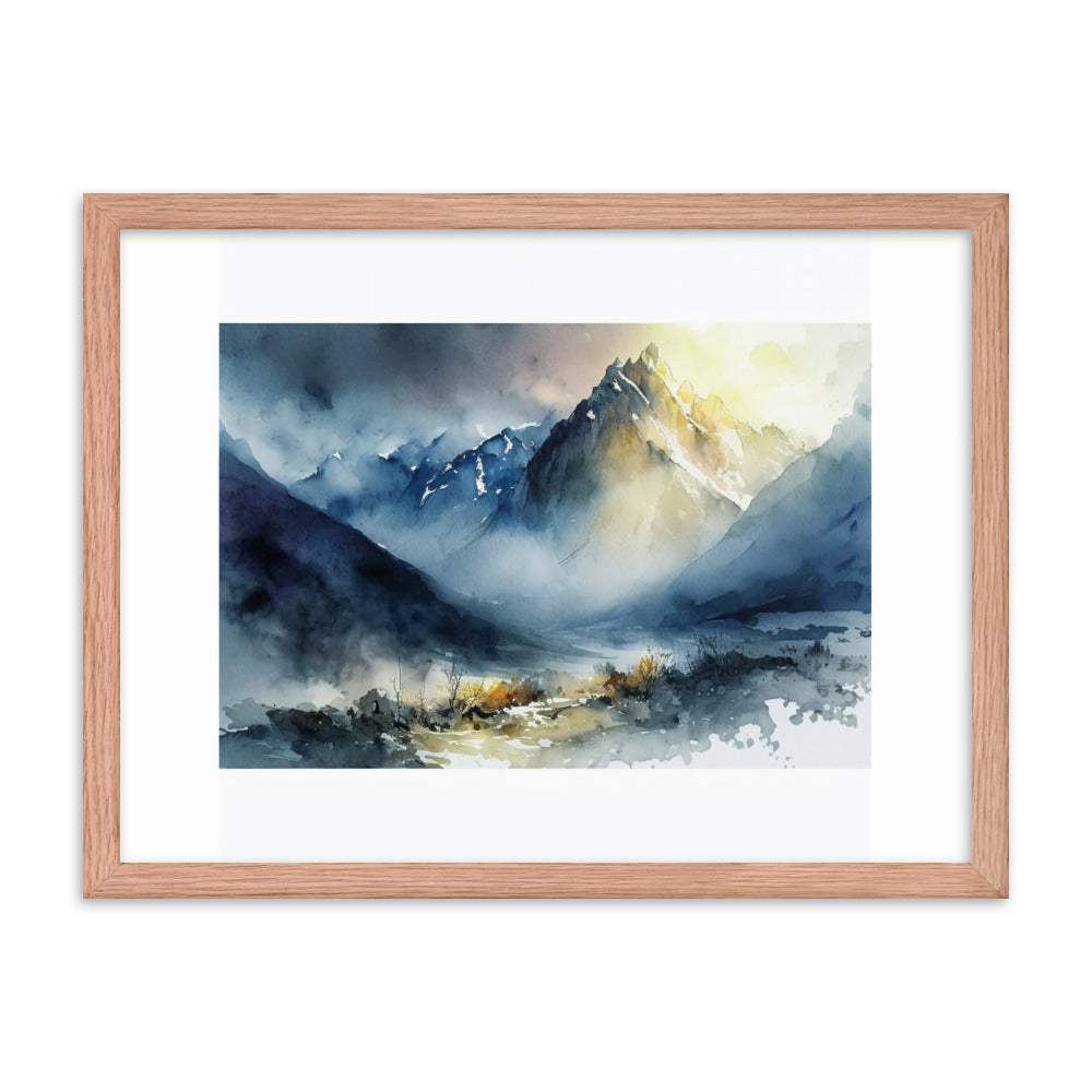 Serene Horizon - Framed Poster