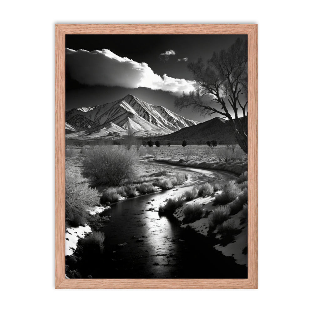 River Valley Serenity - Framed Poster
