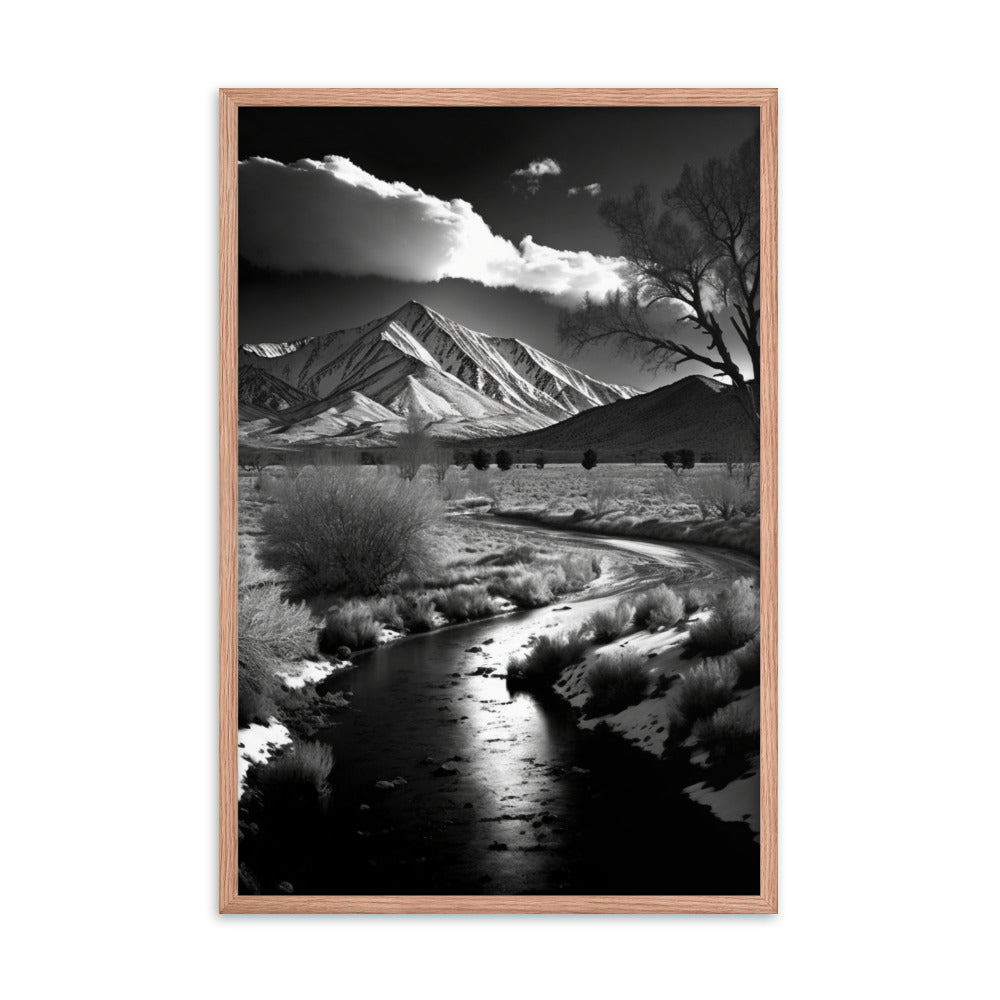 River Valley Serenity - Framed Poster