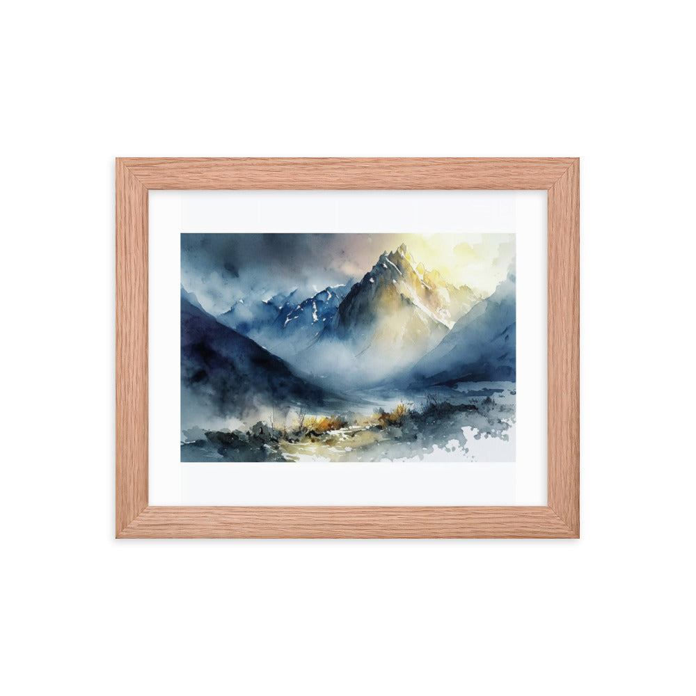 Serene Horizon - Framed Poster