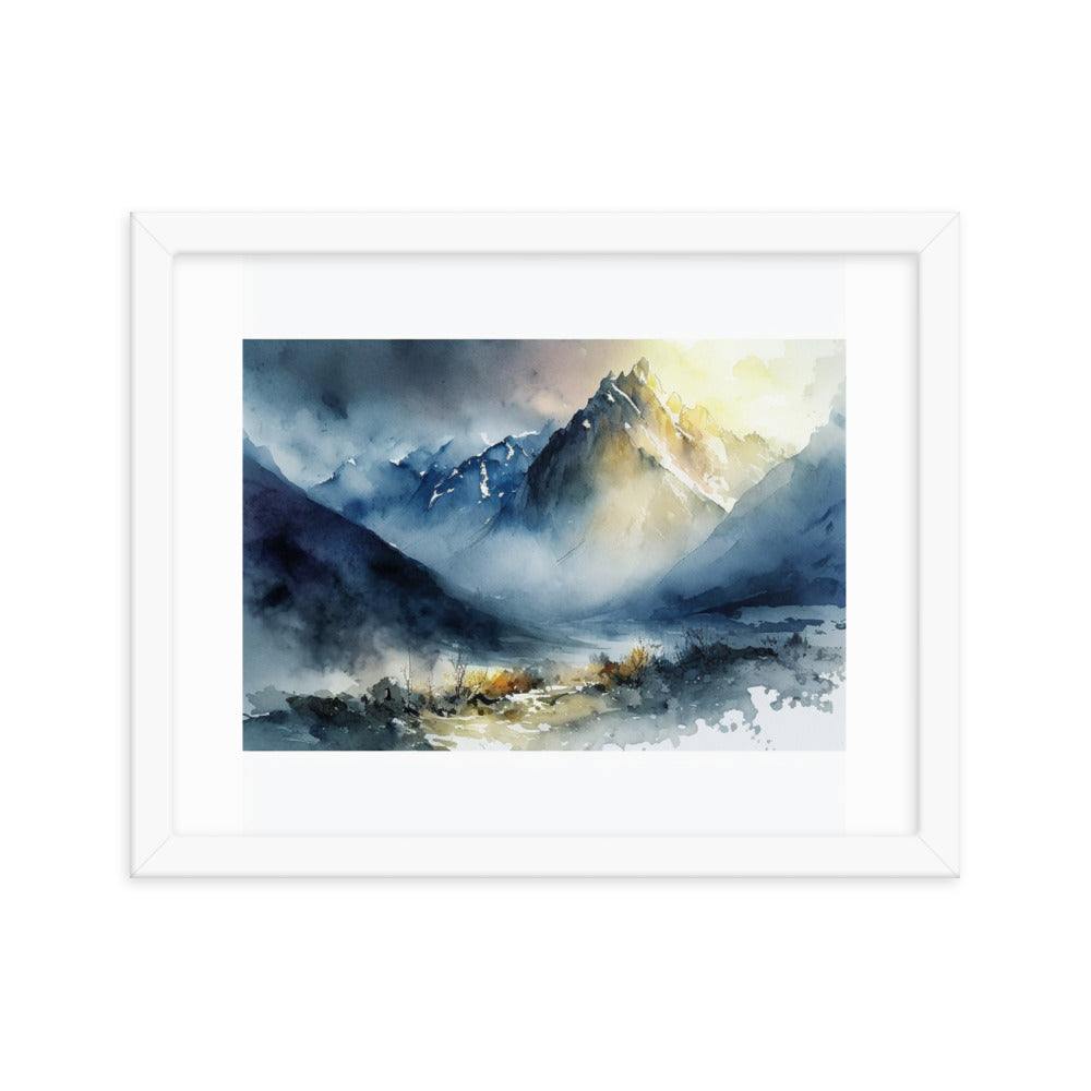 Serene Horizon - Framed Poster