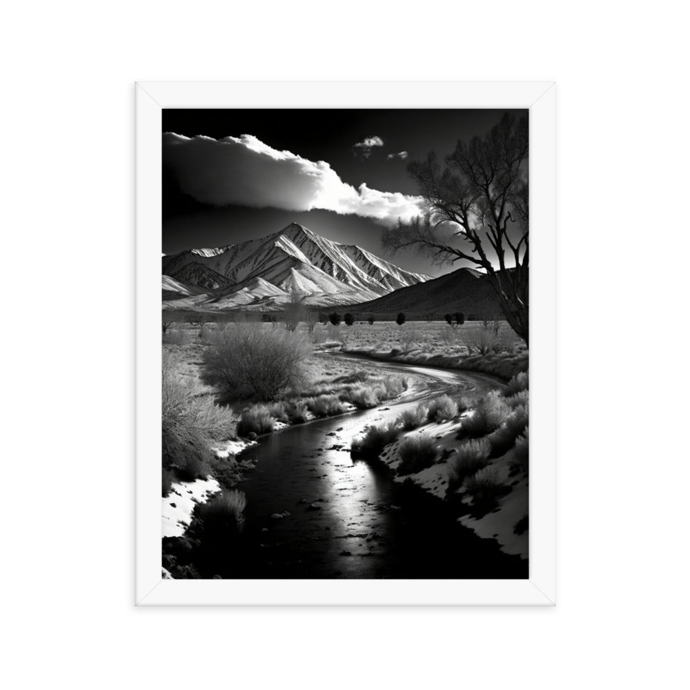 River Valley Serenity - Framed Poster