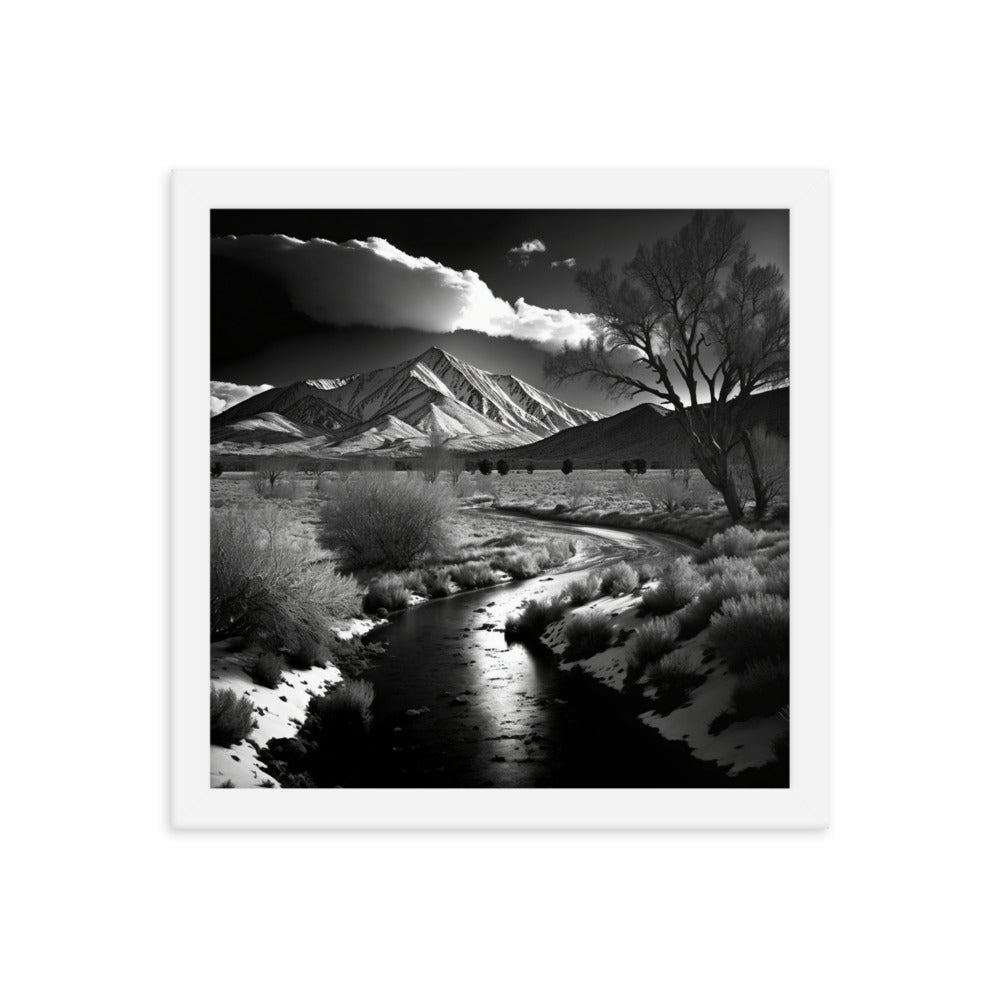 River Valley Serenity - Framed Poster