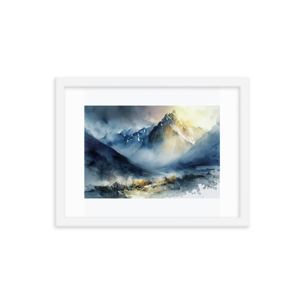 Serene Horizon - Framed Poster