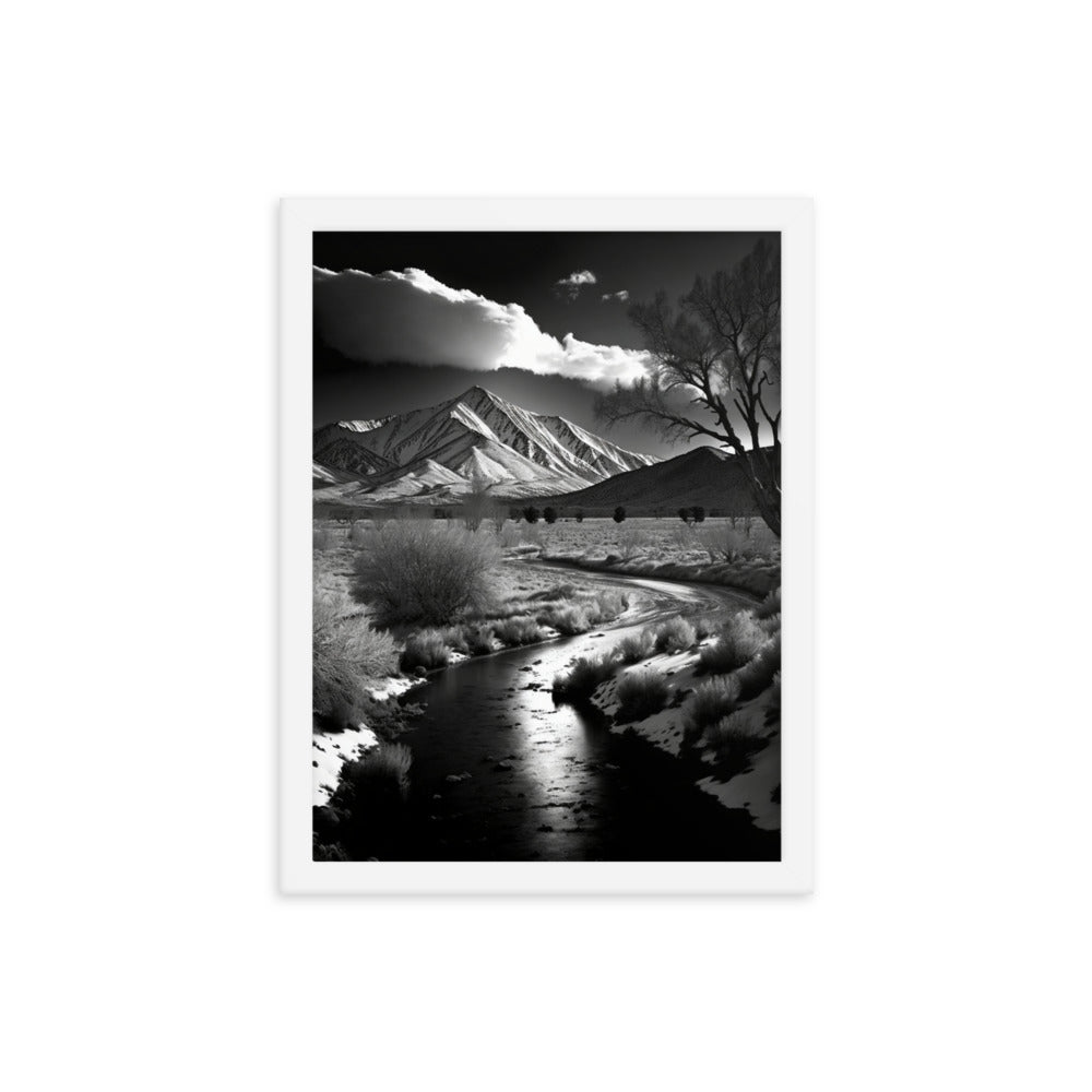 River Valley Serenity - Framed Poster