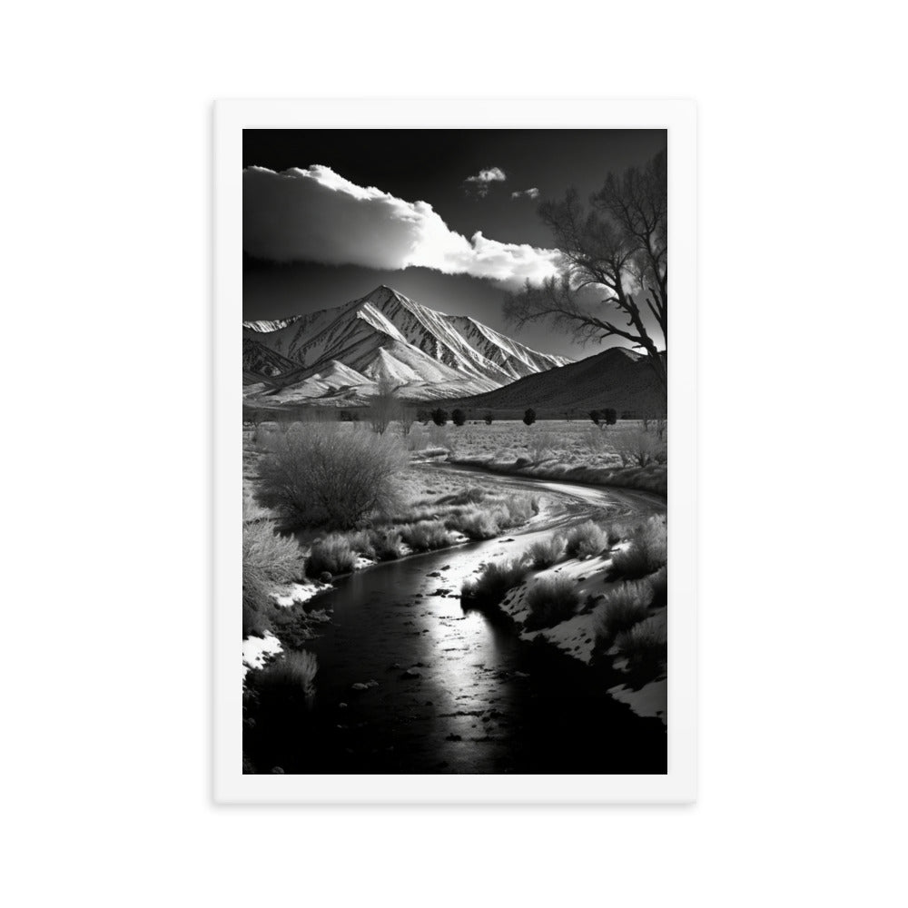 River Valley Serenity - Framed Poster