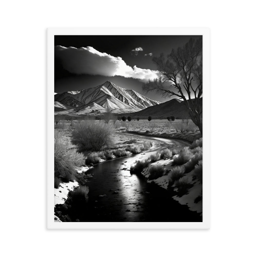 River Valley Serenity - Framed Poster