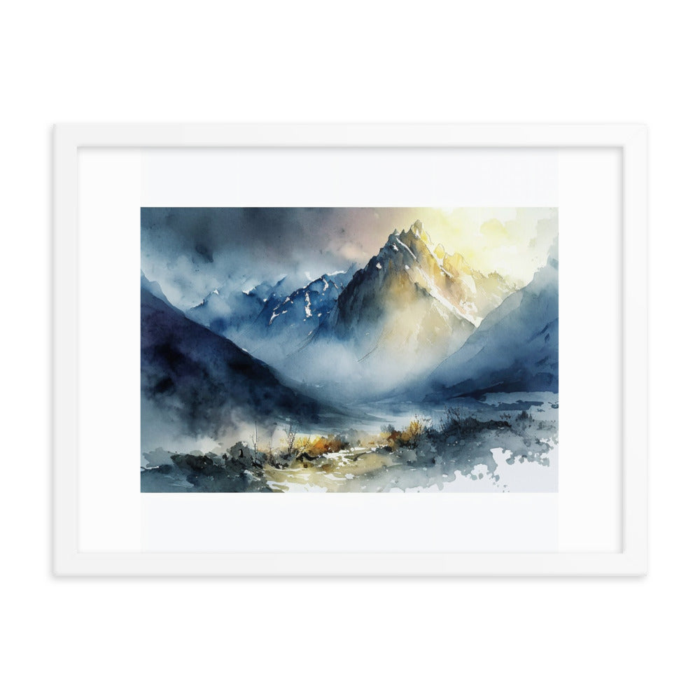Serene Horizon - Framed Poster