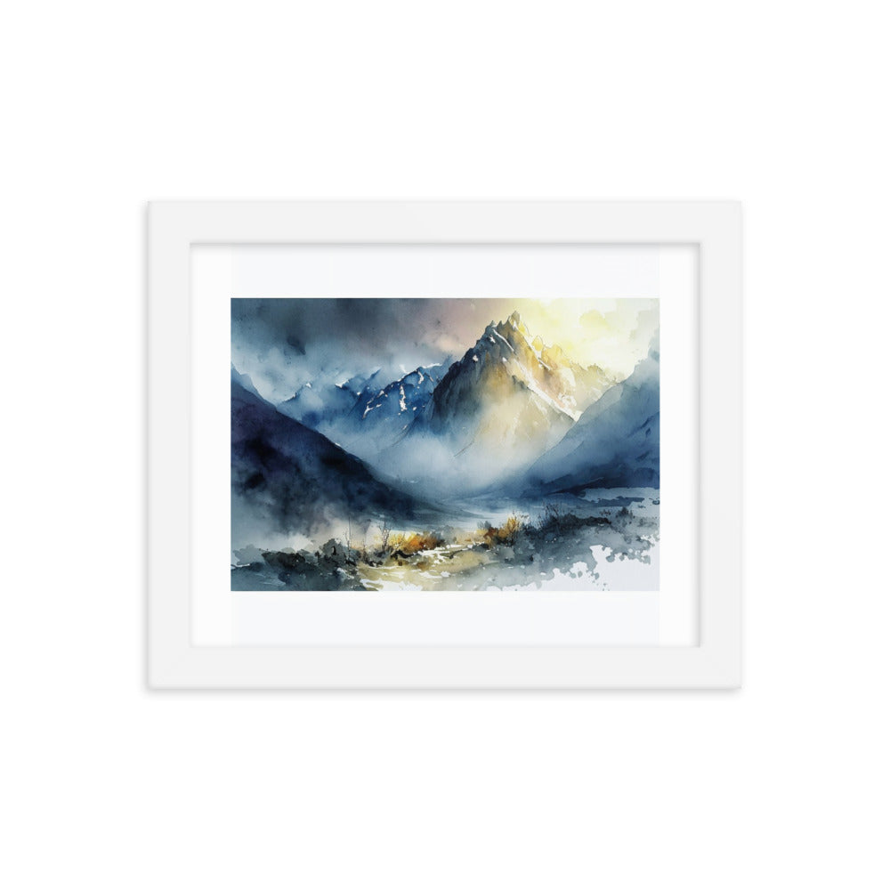 Serene Horizon - Framed Poster