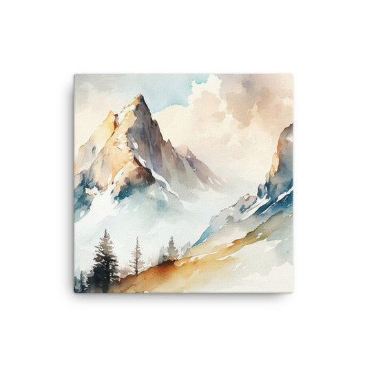 Mountain Valley - Canvas
