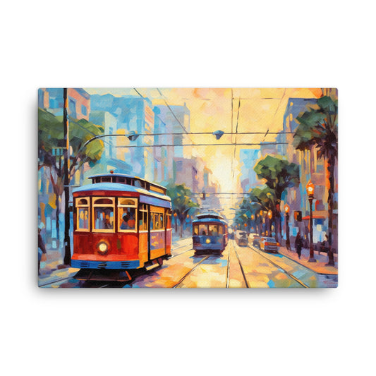 Riding the Rainbow - Canvas