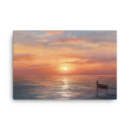 Serenity at Sea - Canvas