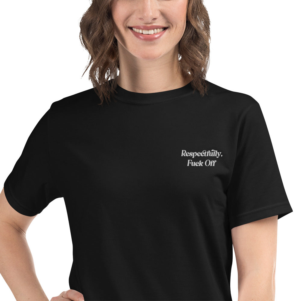 Unisex Organic T-Shirt - Respectfully Declined