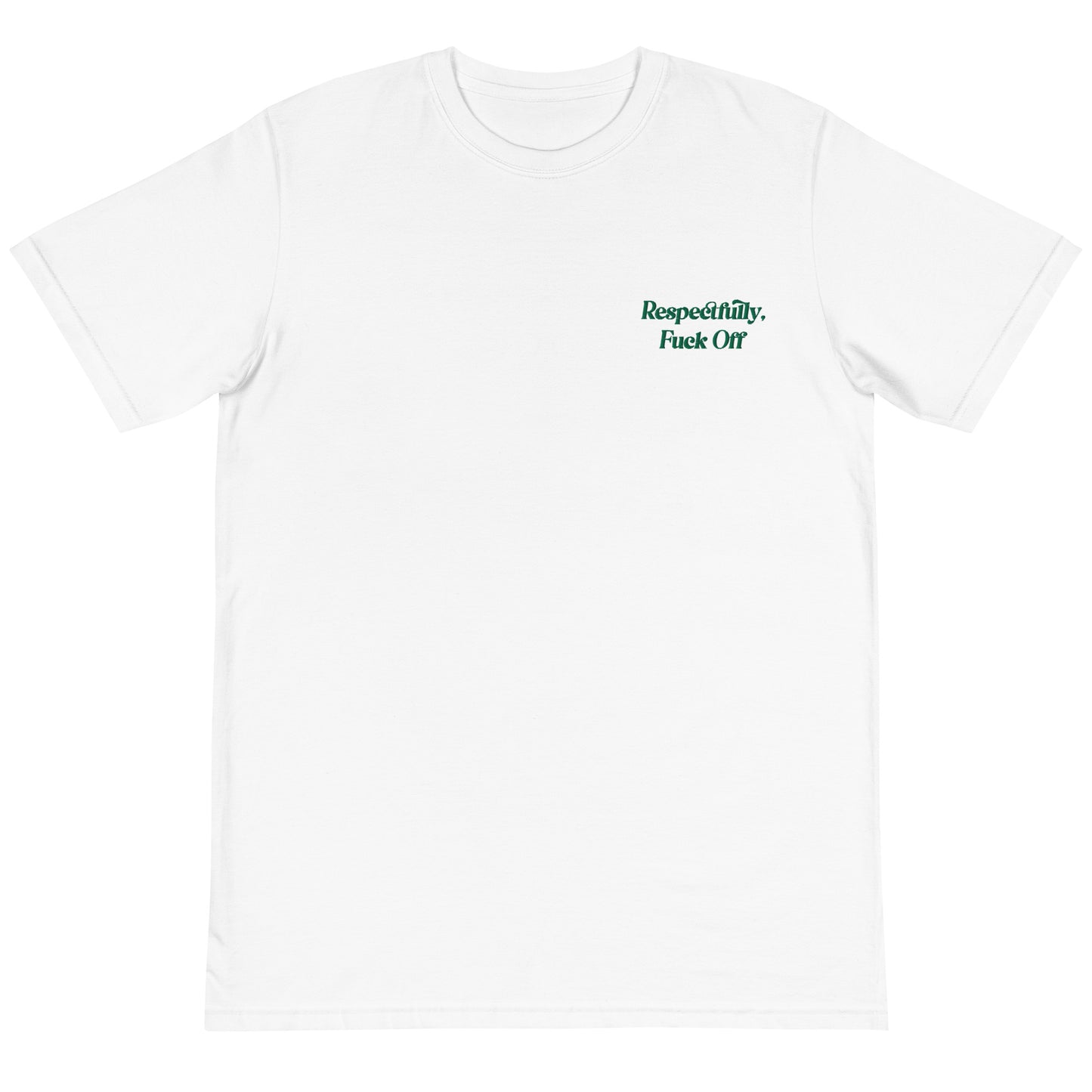 Unisex Organic T-Shirt - Respectfully Declined