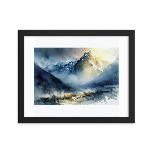 Serene Horizon - Framed Poster