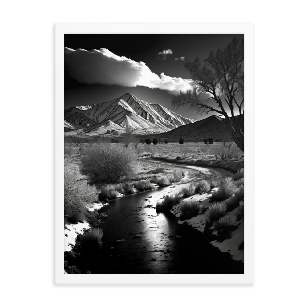 River Valley Serenity - Framed Poster