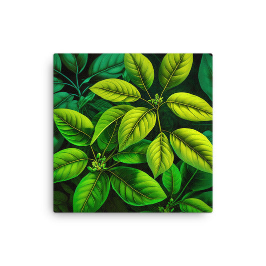 Leafy Embrace - Canvas Print